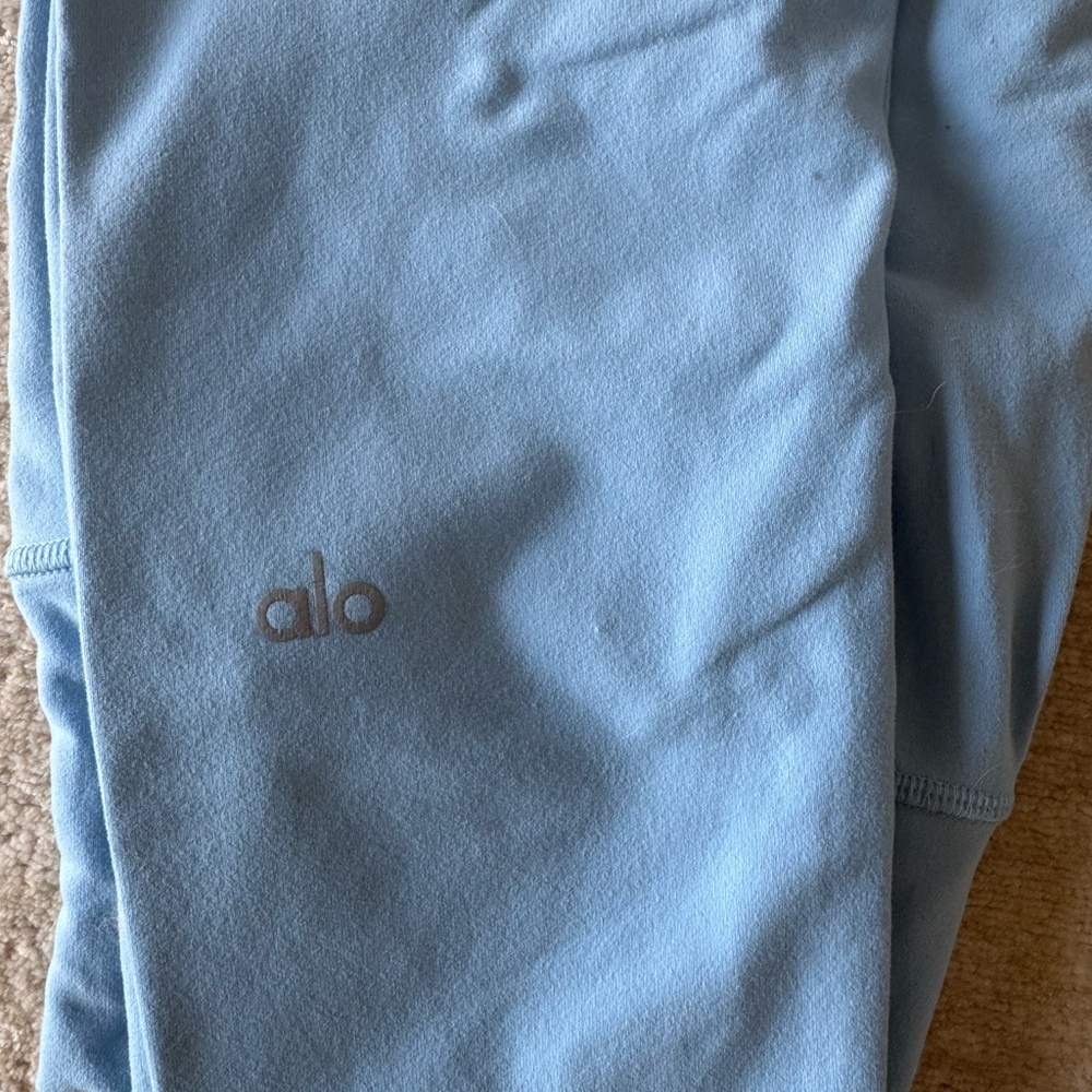 ALO Yoga Light Blue High-Rise Leggings